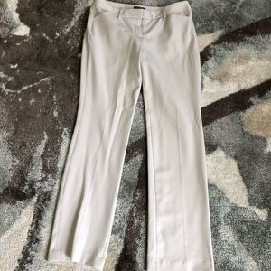 Express light khaki pants.